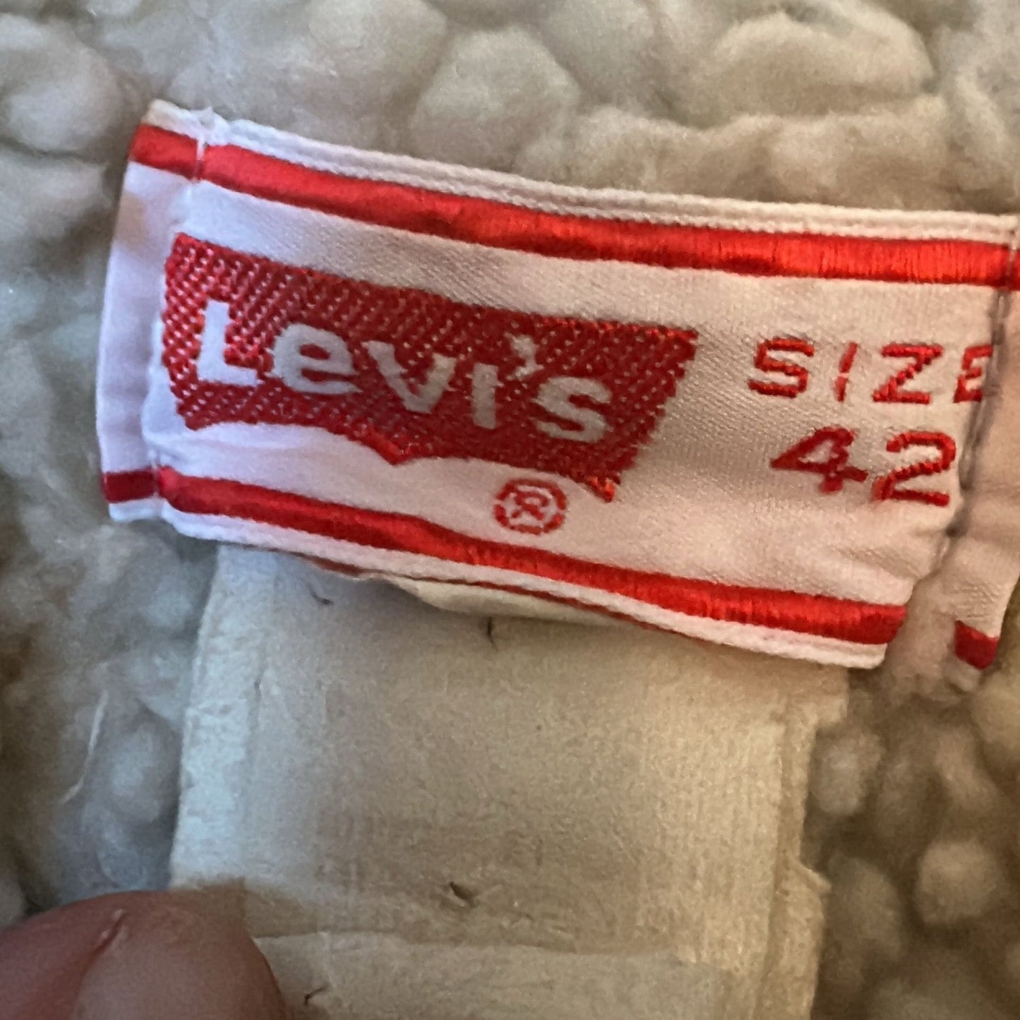 Vintage Levi's Sherpa Trucker Jacket - I Bought a Yard Sale