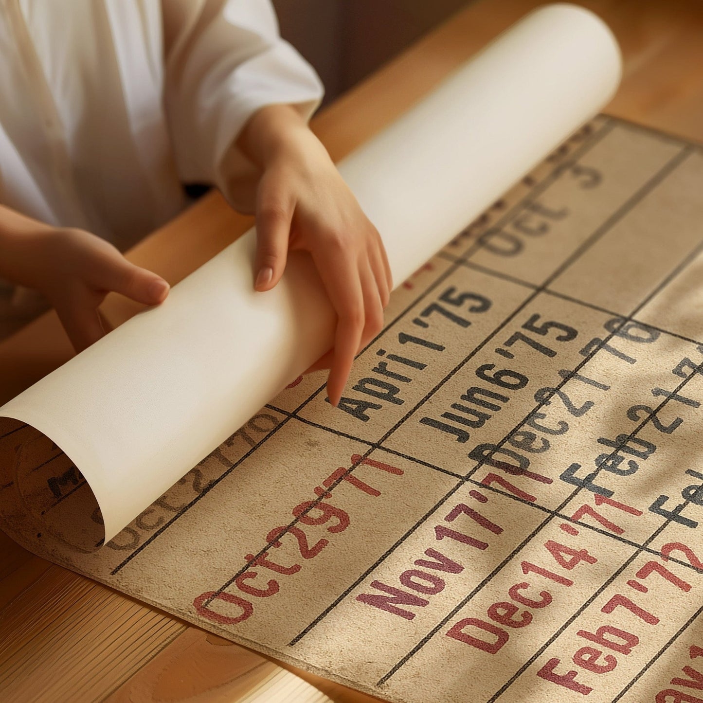 Vintage Library Date Due Card – Retro Paper Texture Wall Art - I Bought a Yard Sale