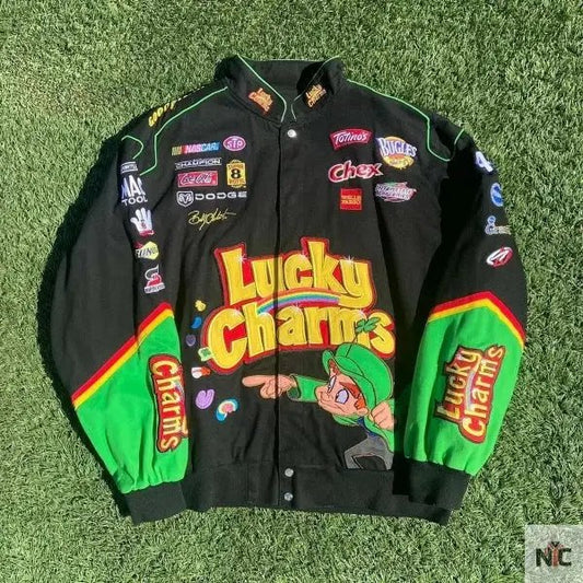Vintage Lucky Charms Nascar Jacket - I Bought a Yard Sale