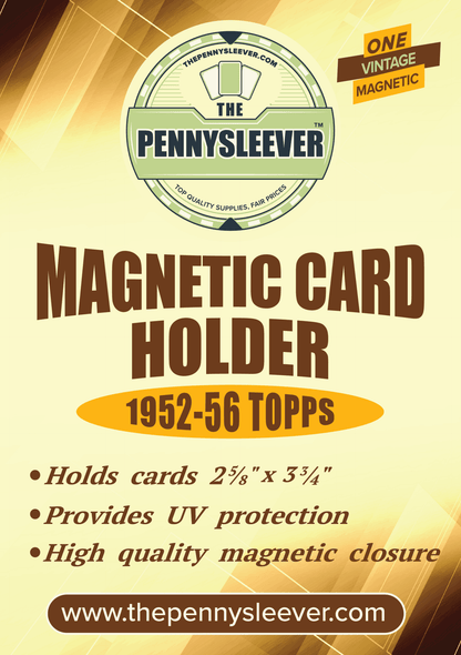 Vintage Magnetic Card Holder - I Bought a Yard Sale