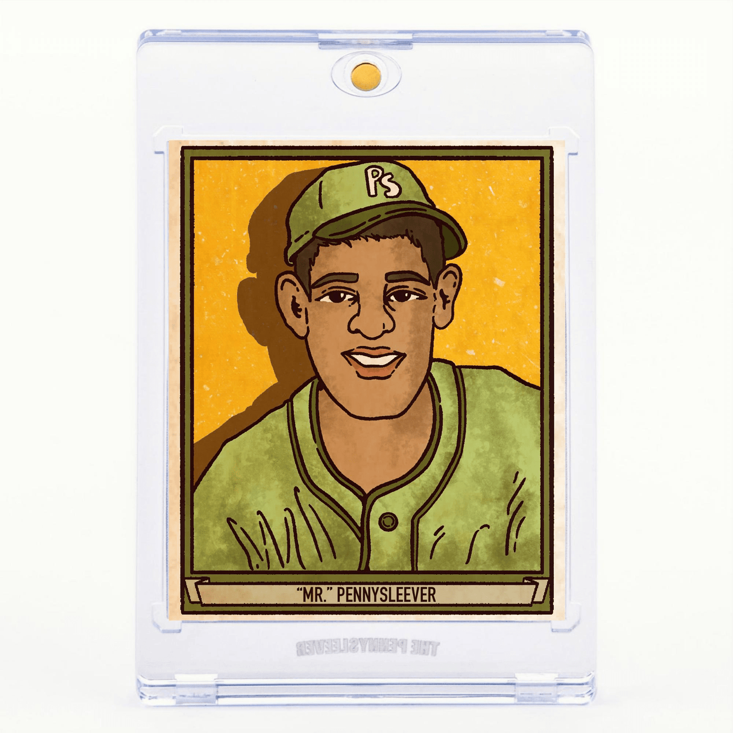 Vintage Magnetic Card Holder - I Bought a Yard Sale