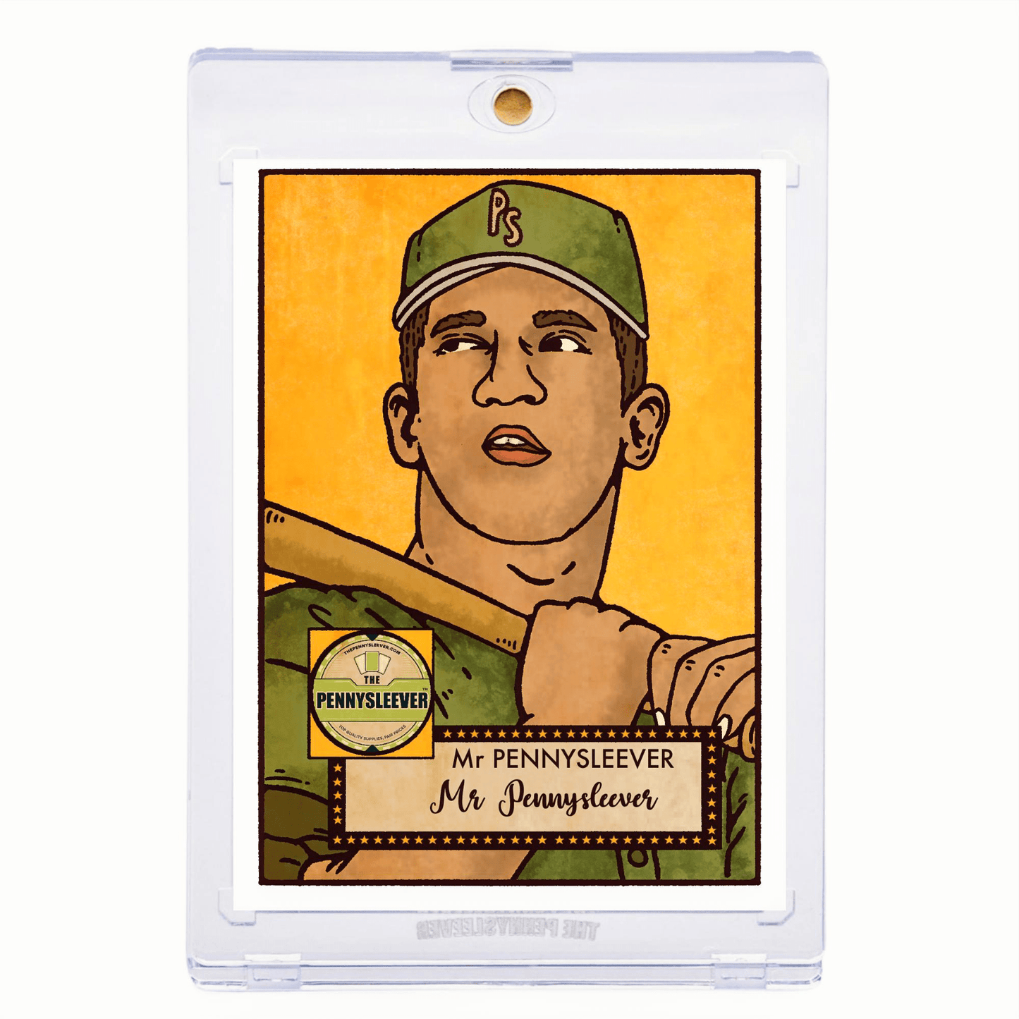 Vintage Magnetic Card Holder - I Bought a Yard Sale