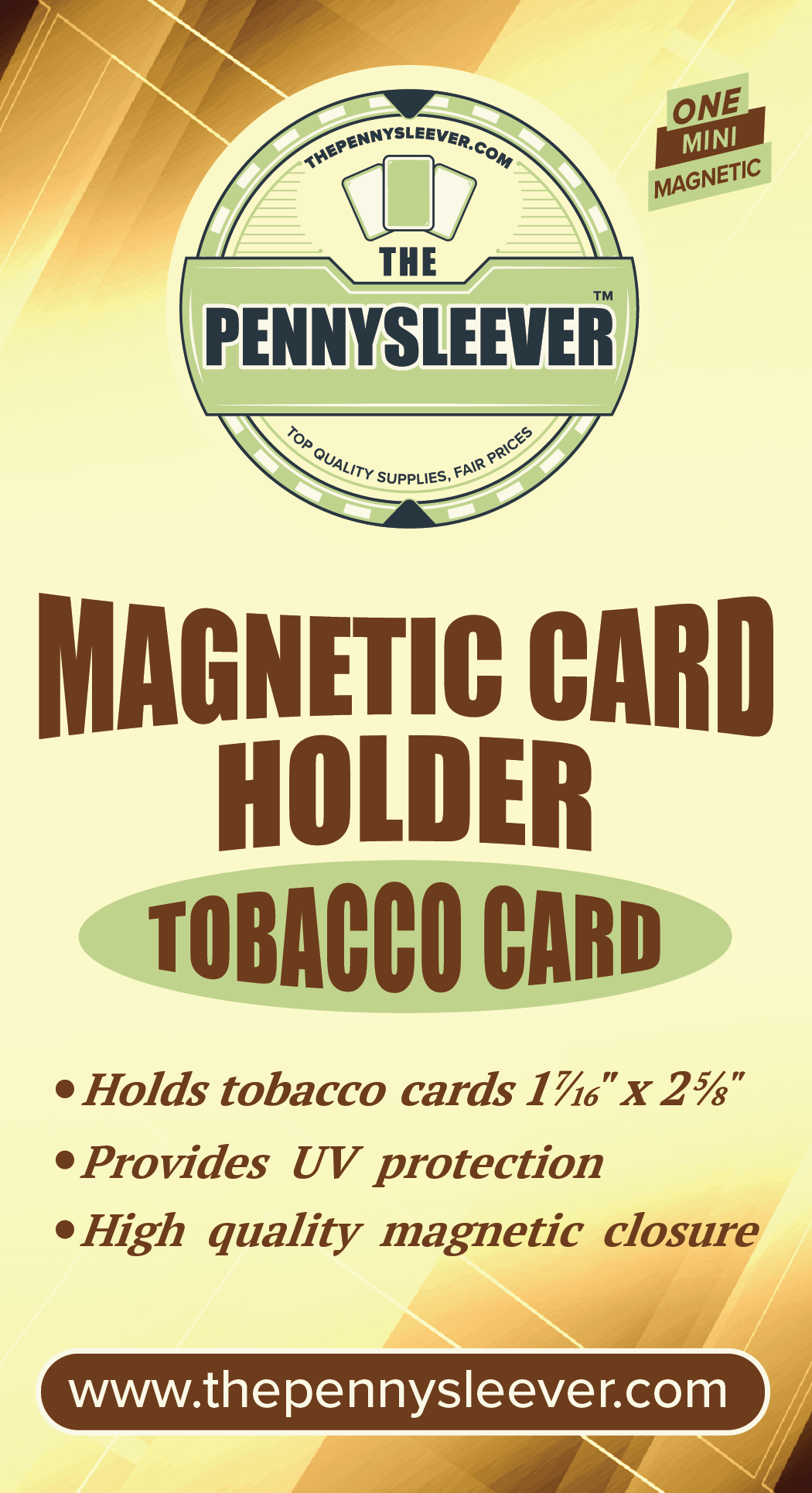 Vintage Magnetic Card Holder - I Bought a Yard Sale