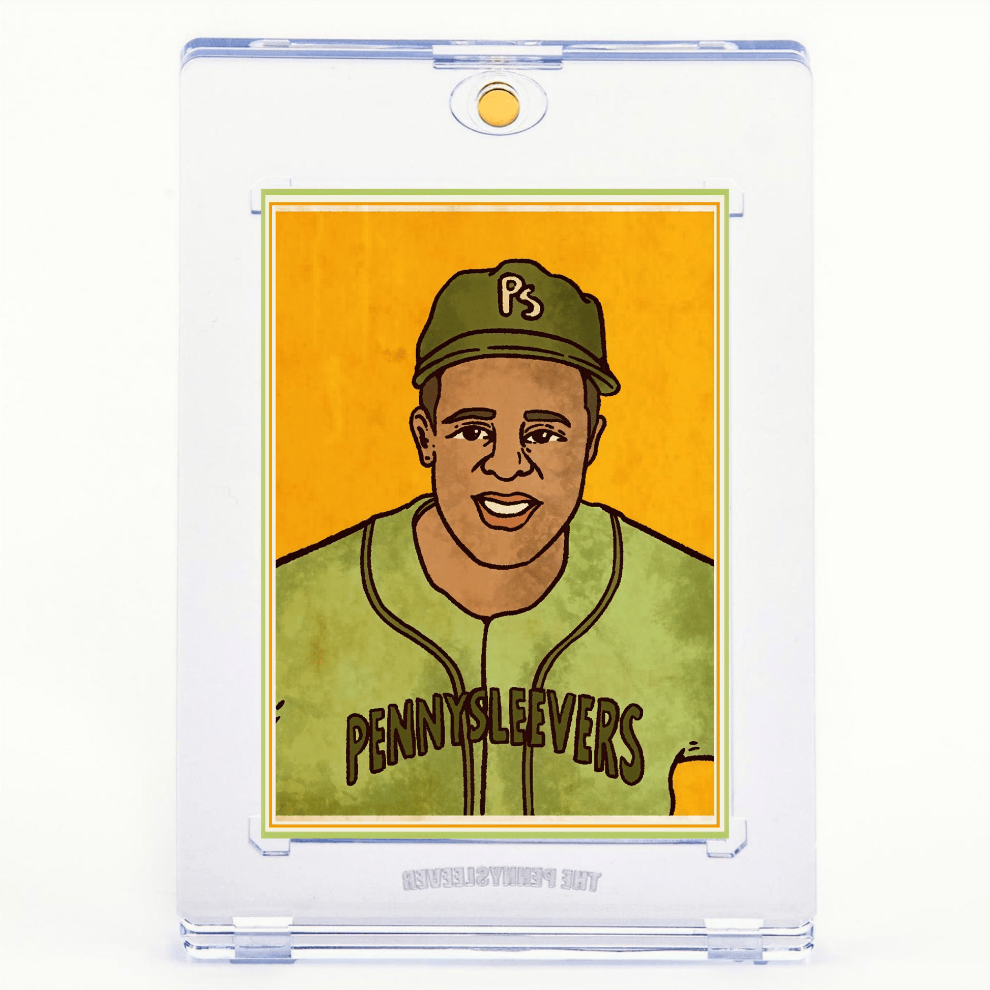 Vintage Magnetic Card Holder - I Bought a Yard Sale