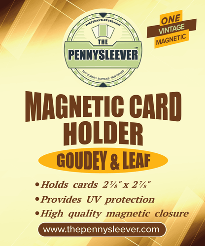 Vintage Magnetic Card Holder - I Bought a Yard Sale