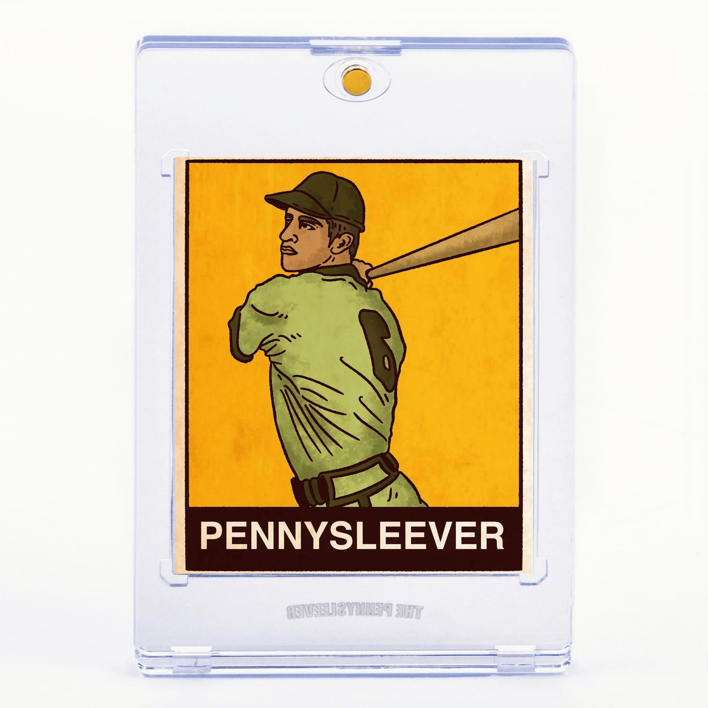 Vintage Magnetic Card Holder - I Bought a Yard Sale