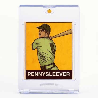 Vintage Magnetic Card Holder - I Bought a Yard Sale