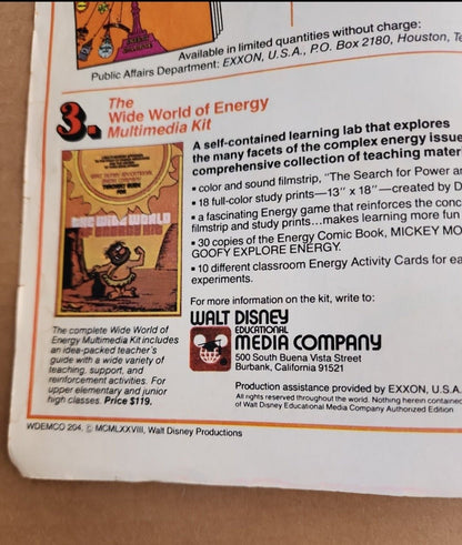 Vintage Mickey Mouse Comic Books (1977 & 1978) - Energy Conservation & More! - I Bought a Yard Sale