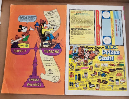 Vintage Mickey Mouse Comic Books (1977 & 1978) - Energy Conservation & More! - I Bought a Yard Sale