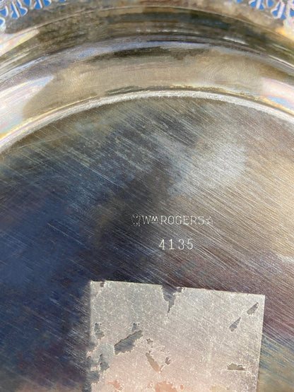 Vintage Silver Plated Serving Dishes Collection. Stunning Lacey Filigree. Benedict Plate, Gorham, W.M. Rogers. Table Centerpieces. Holiday. - I Bought a Yard Sale