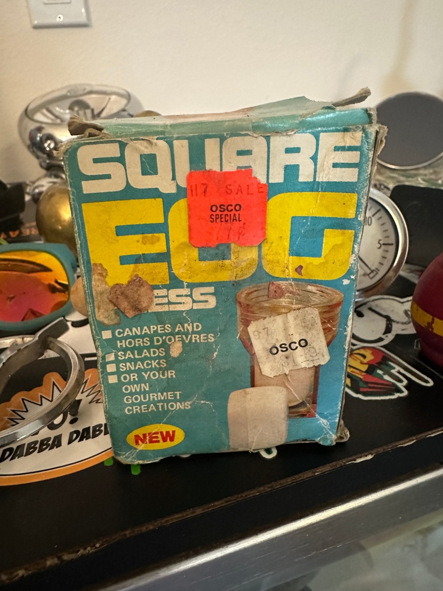 Vintage Square Egg Mold - I Bought a Yard Sale