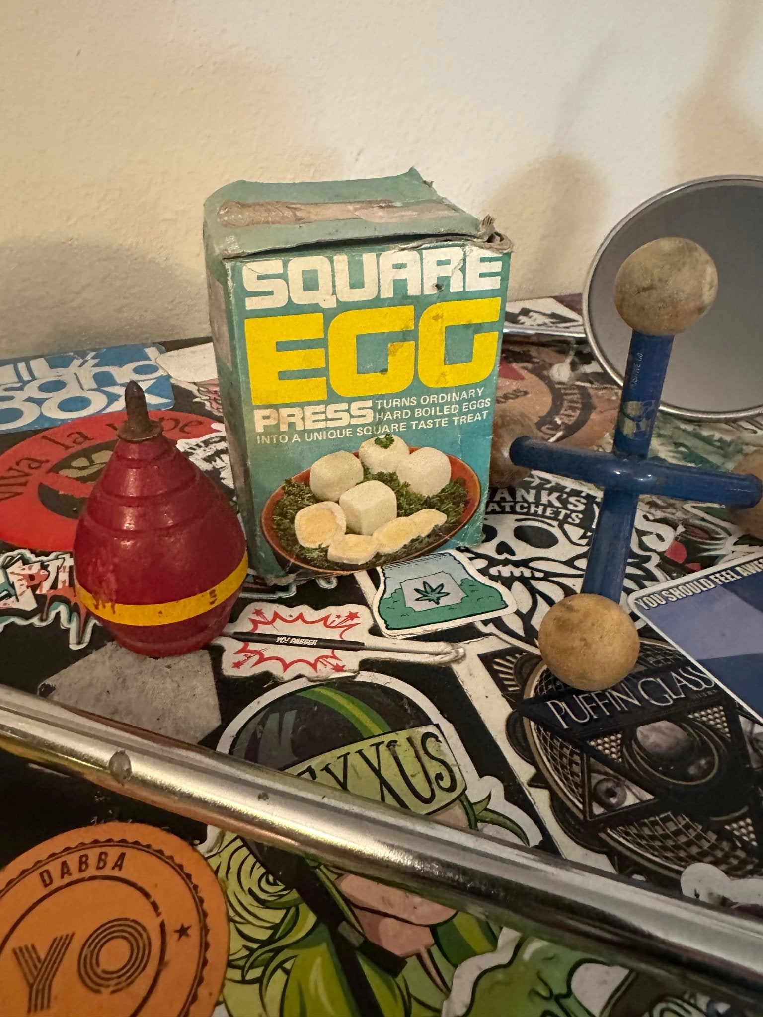 Vintage Square Egg Mold - I Bought a Yard Sale