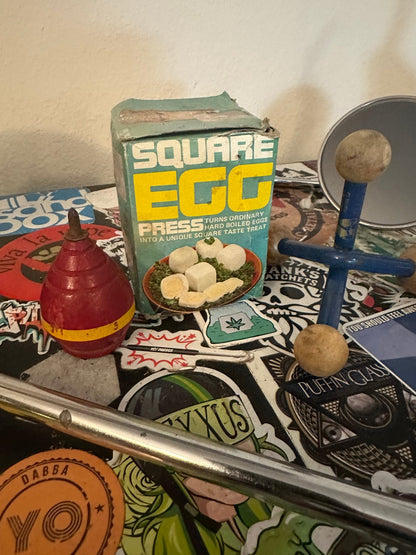 Vintage Square Egg Mold - I Bought a Yard Sale
