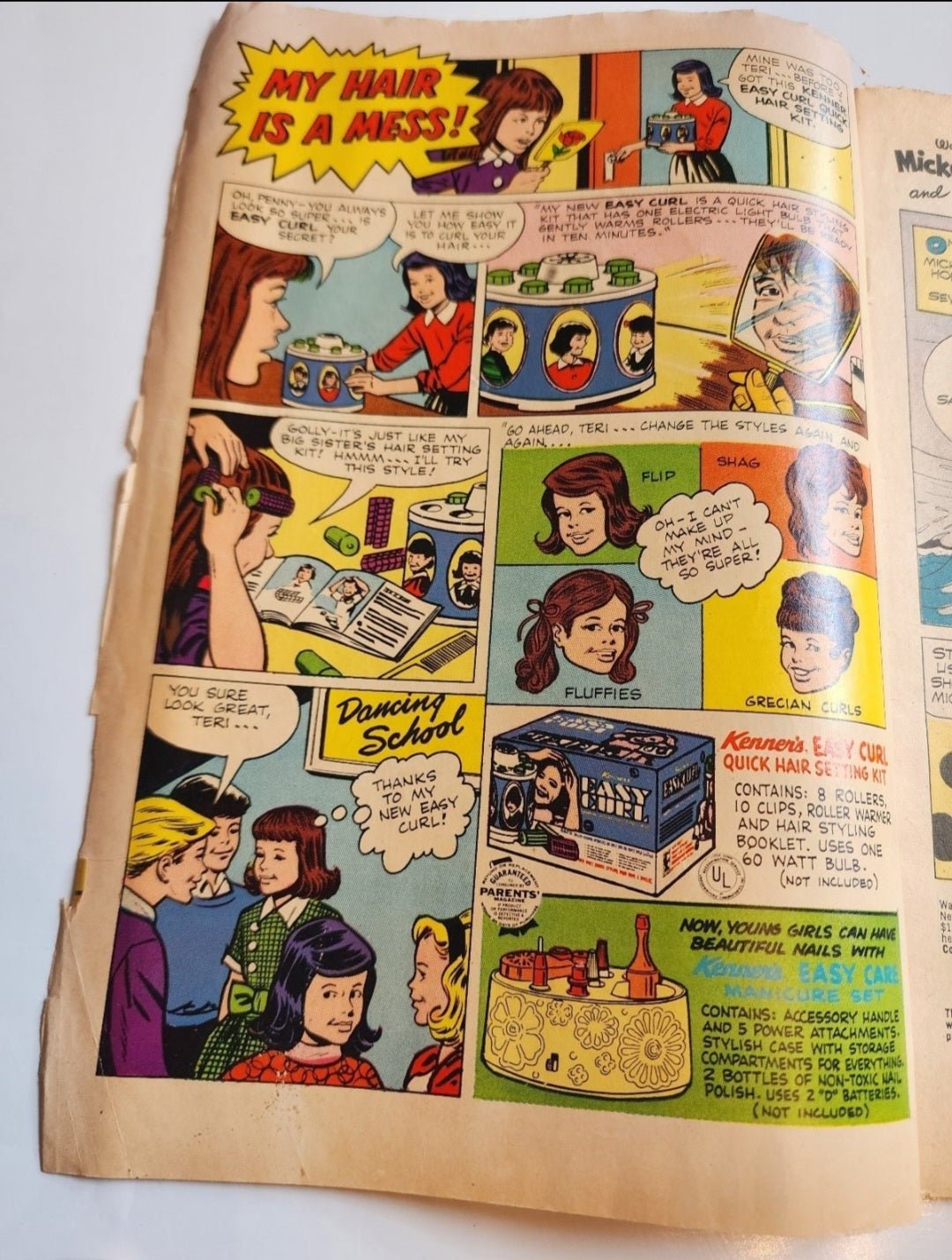 Walt Disney Mickey Mouse & Minnie Mouse by Gold Key King Pluto 134 1972 - I Bought a Yard Sale