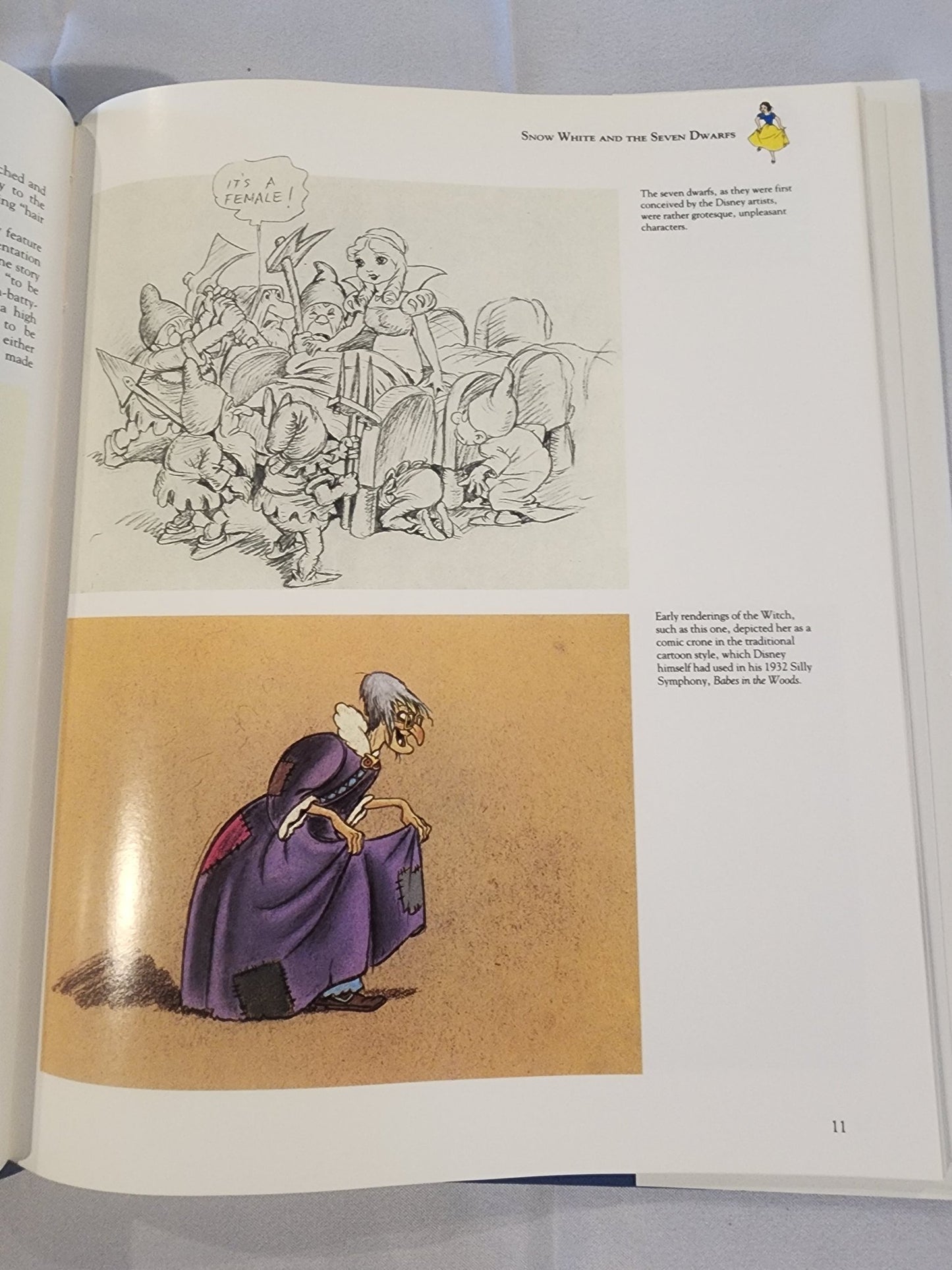 WALT DISNEY's MASTERPIECE SNOW WHITE AND THE SEVEN DWARFS Film Making Book 1994 - I Bought a Yard Sale