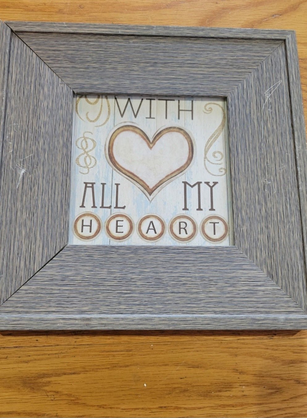 Whimsical Framed Prints for a Wedding Shower or home Decor Love theme - I Bought a Yard Sale