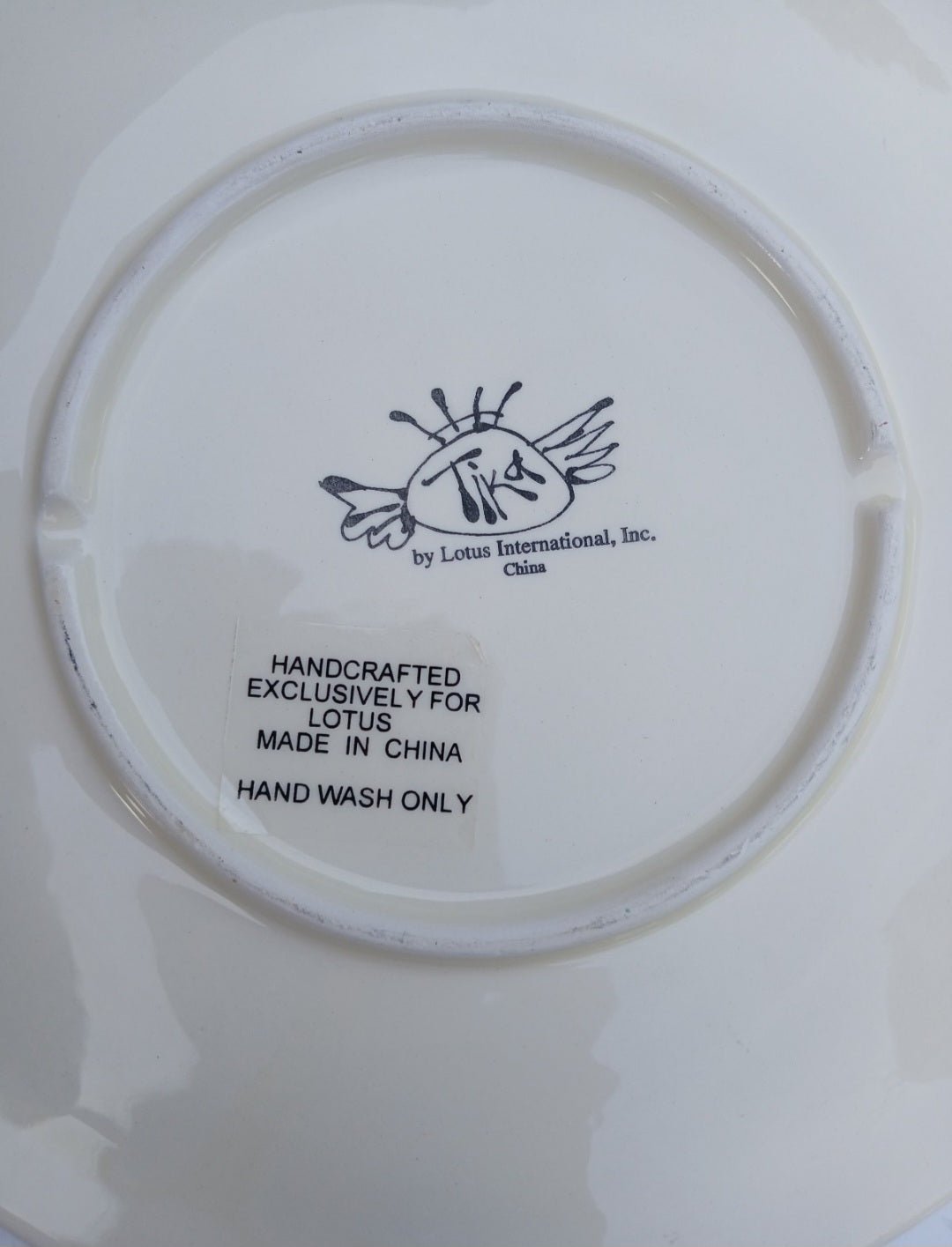 Whimsical Pig Farm Decorative Plates (Set of 2) - 8" Hand Painted by Lotus International - I Bought a Yard Sale