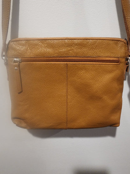 Wise Owl Brown Leather Purse Crossbody - I Bought a Yard Sale