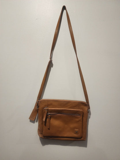 Wise Owl Brown Leather Purse Crossbody - I Bought a Yard Sale