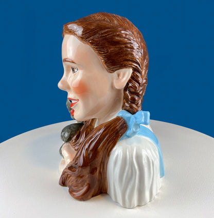 Wizard of Oz Cookie Jar. Dorthy and Toto Kitchen Canister. Vintage Cookie Jar. Vintage Gifts for Her. - I Bought a Yard Sale