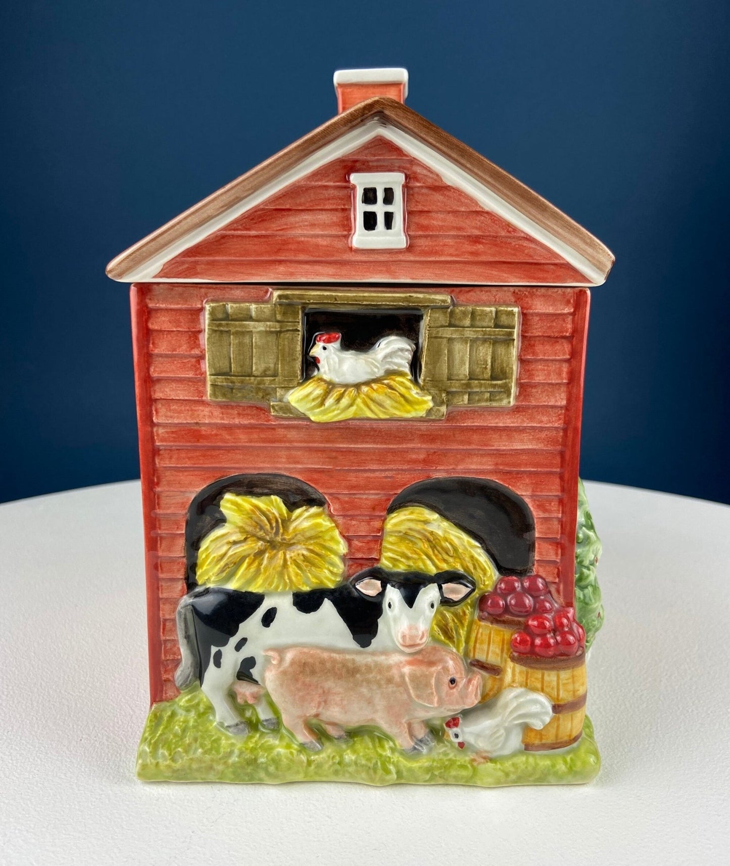 Wizard of Oz Cookie Jar. Dorthy and Toto Kitchen Canister. Vintage Cookie Jar. Vintage Gifts for Her. - I Bought a Yard Sale