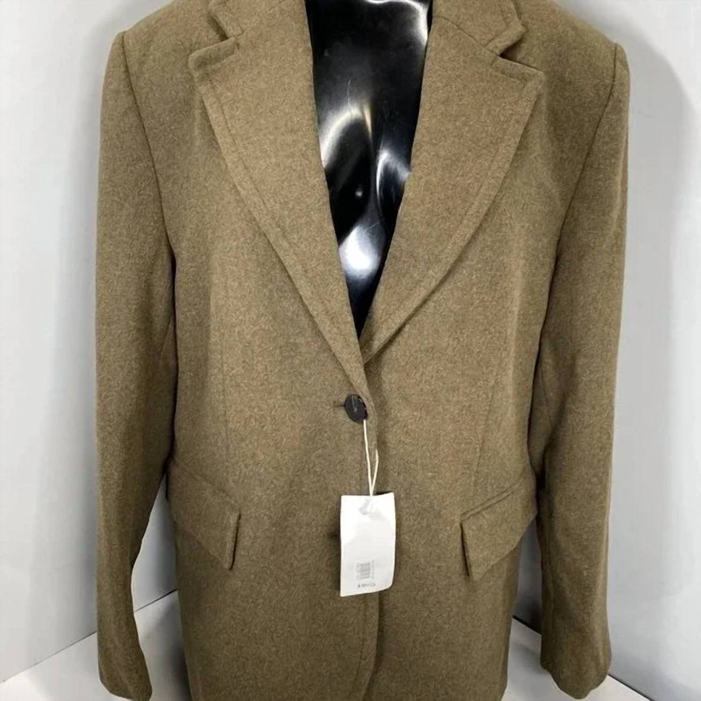 Women's 2 - button Notch Collar Blazer - I Bought a Yard Sale