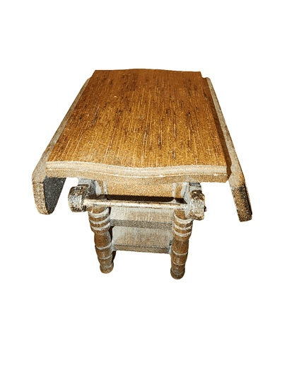 Wooden Dollhouse Colonial Tea Trolley Tea Cart - I Bought a Yard Sale