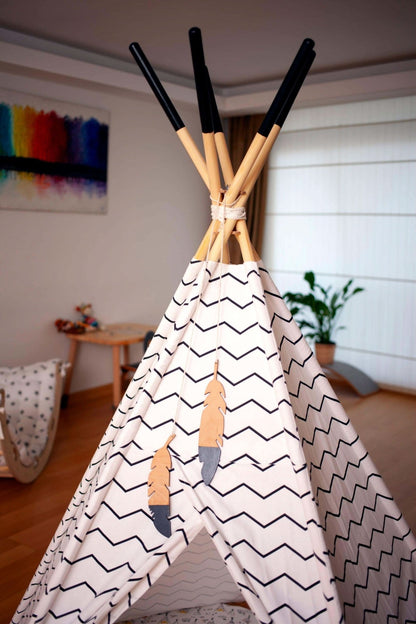 XL Teepee Tent and Play Mat Set - I Bought a Yard Sale