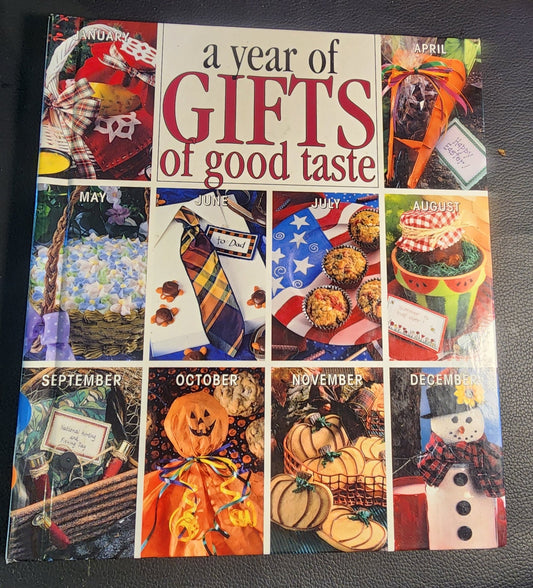 Year of Gifts of Good Taste by Leisure Arts Staff (1998, Hardcover) - I Bought a Yard Sale