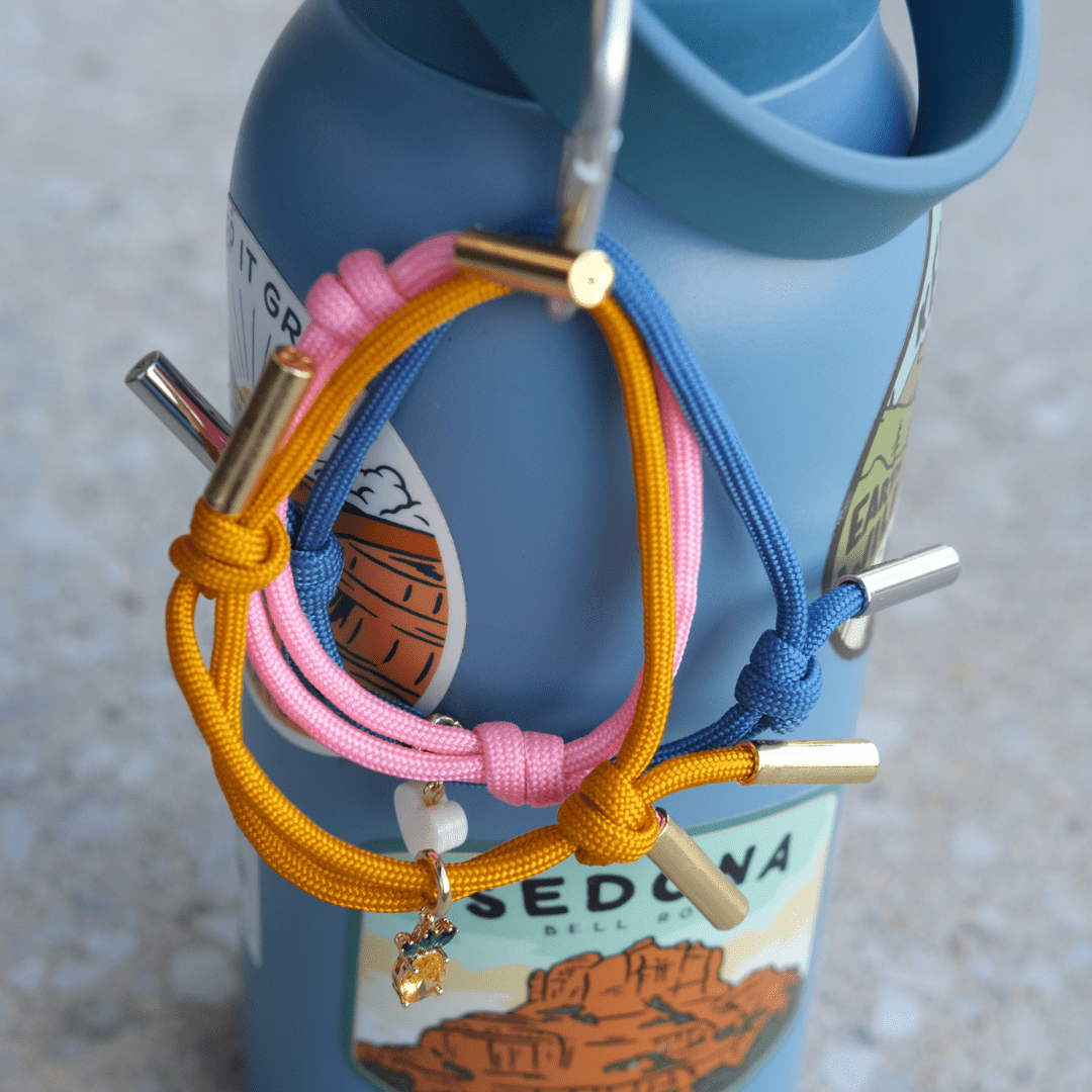 Yellow Cord Bracelet - I Bought a Yard Sale