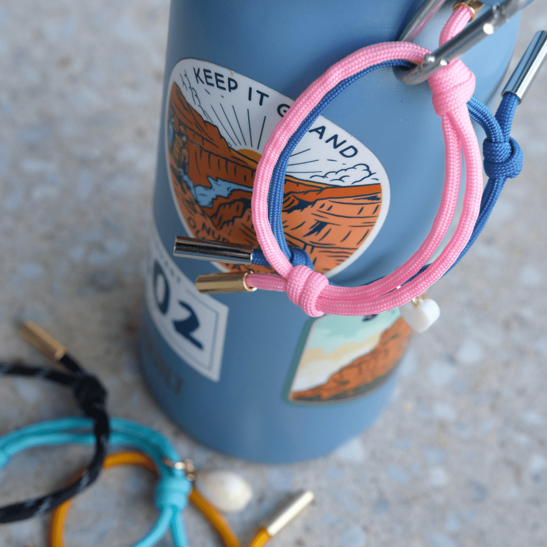 Yellow Cord Bracelet - I Bought a Yard Sale